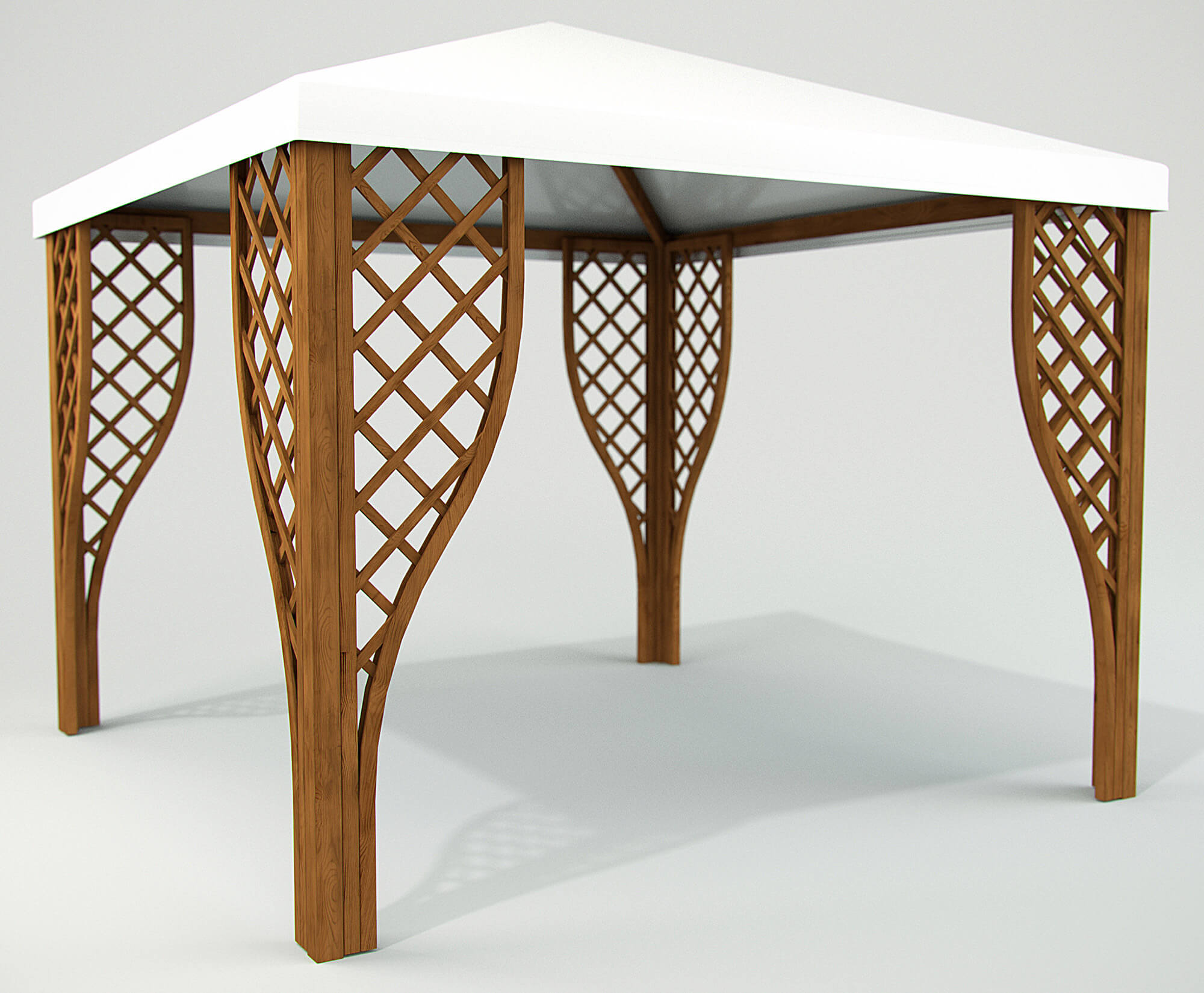 Gartenpavillon aus Holz...