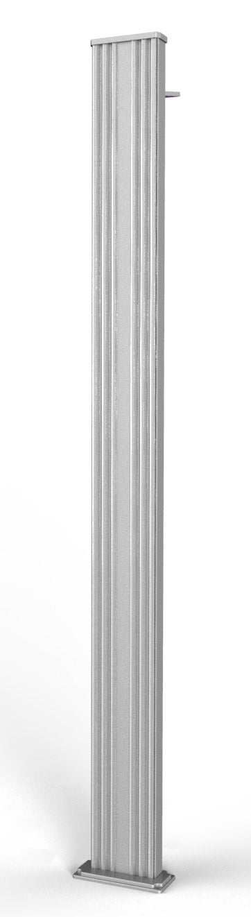 Doccia da Esterno Giardino Miscelatore e Lavapiedi Arkema Spring S Inox Paint