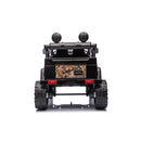 Macchina Elettrica per Bambini Fuoristrada Toyota Fj Cruiser 12V Telecomando Ruote in Gomma e Sedile in Pelle Nero e Mimetico
