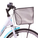 Bicicletta City per Donna 24” 6V in Acciaio Venere Bianco e Celeste