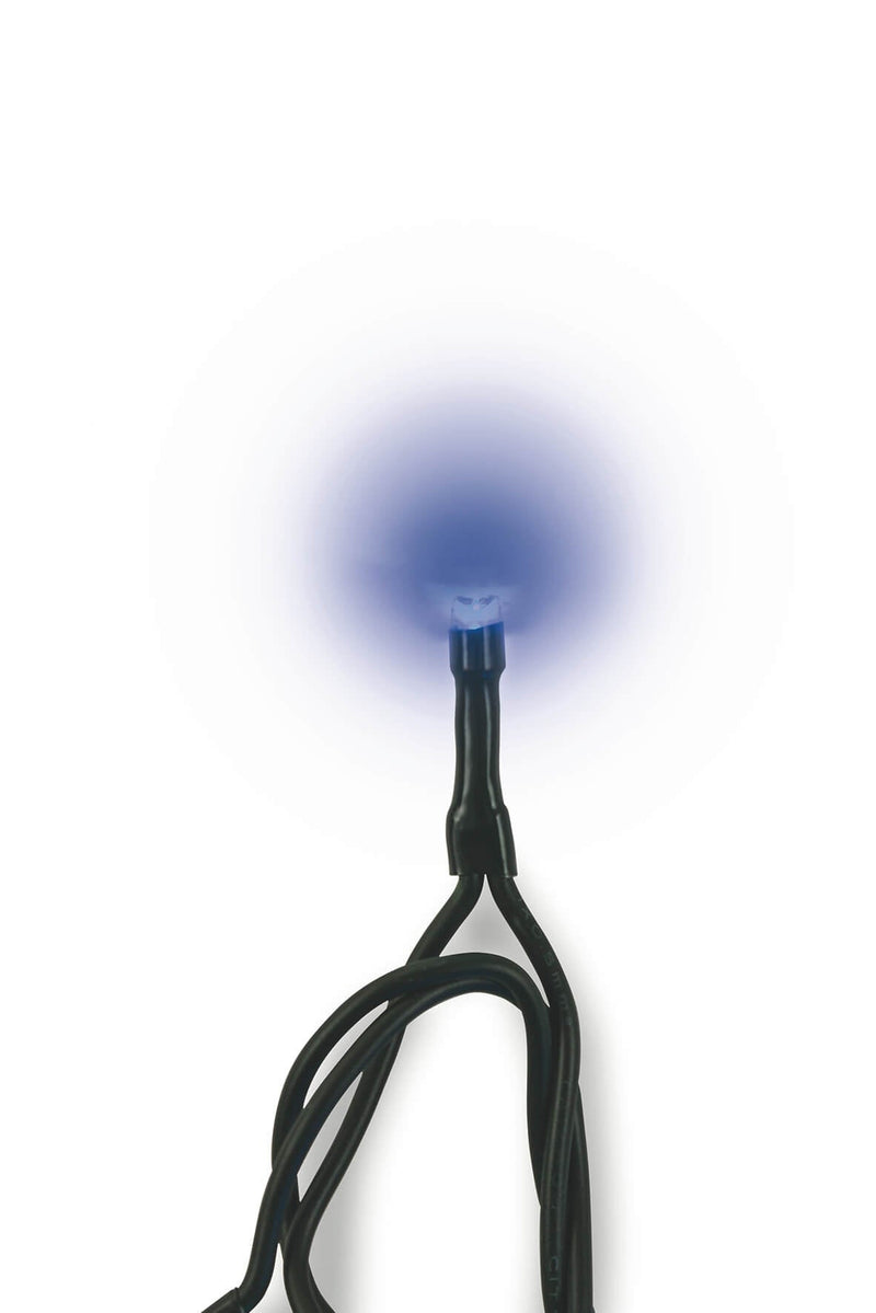 Luci di Natale 240 LED 9,56m Blu da Esterno-Interno Soriani