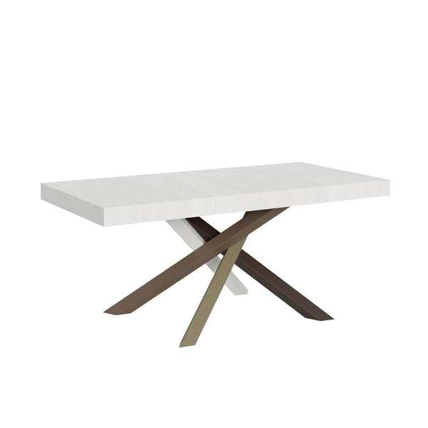 acquista Tavolo Allungabile 180-284x90x77 cm Volantis Bianco Frassino