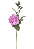 Set 4 Rose Artificiali con Boccio H 69 cm