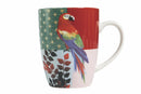 Set 3 Tazze in Porcellana 360 ml Villa d'Este Home Tivoli Parrot Groove