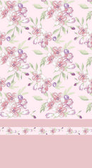 Set Lenzuola in Cotone Sopra Sotto e Federe Cober Fioretto Rosa Varie Misure