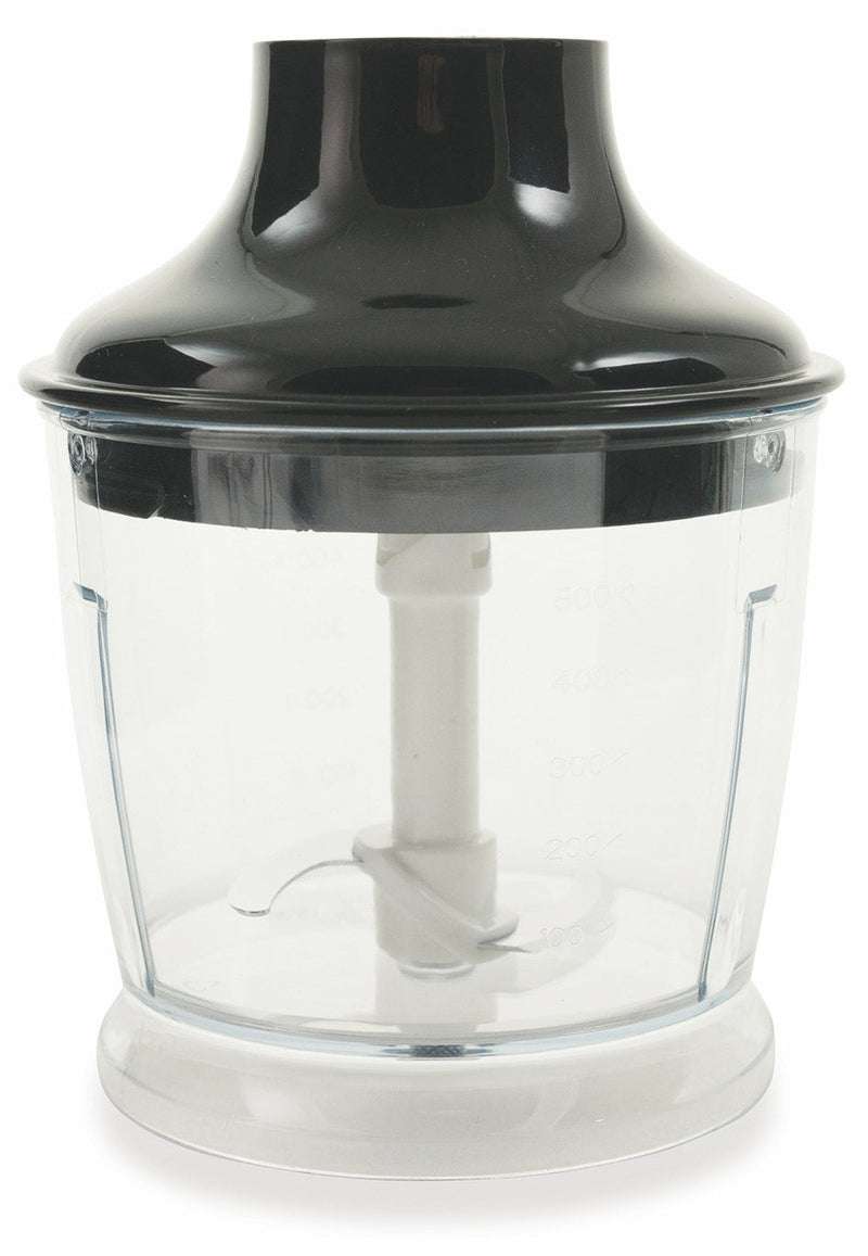 Frullatore ad Immersione Tritatutto in Acciaio 700W 3 in 1 Kooper Frullatris Inox