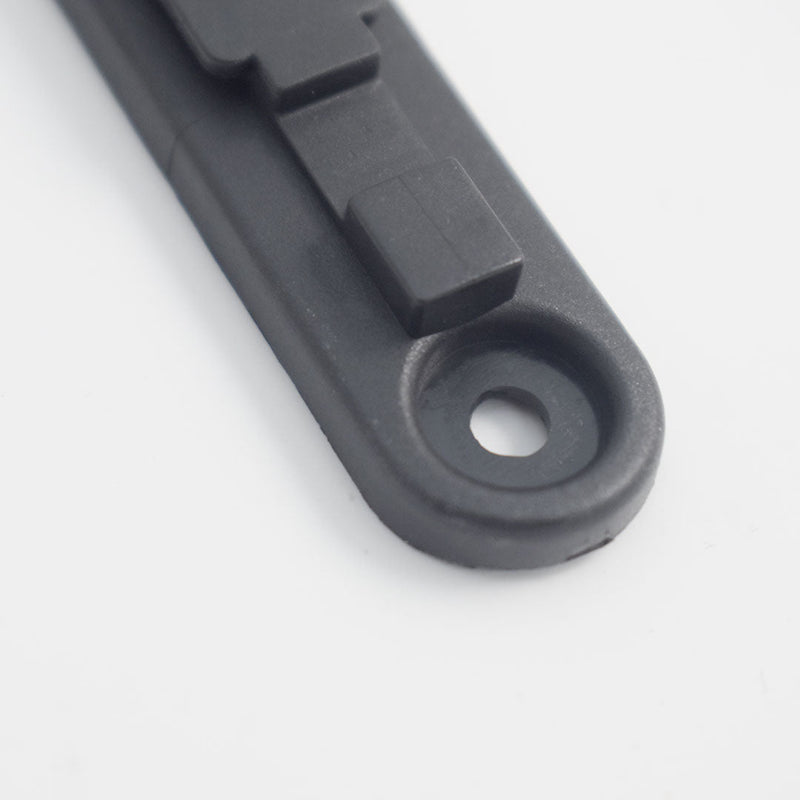 Tendinastro da Parete 4 m con Clip di Chiusura Nastro Bianco/Rosso