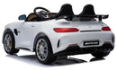 Macchina Elettrica per Bambini 2 Posti 24V con Licenza Mercedes GTR AMG Bianca