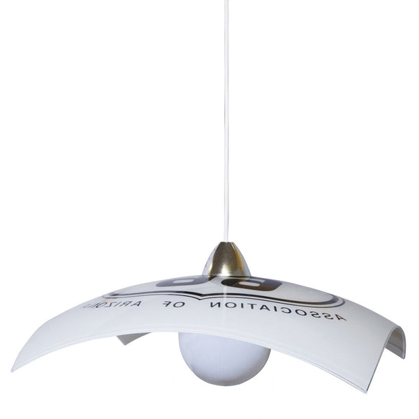 Aufhängung 40X40 1xE27 Rahmen Weiß-Chrom Glasplatte Route6 E-Energy Route66 online