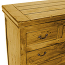 Mobile 5 Cassetti in Legno Country Antic Chiaro