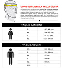 Casco Demi-Jet per Scooter Visiera Sagomata SKA-P 1 WH Wolli Glicine Varie Misure