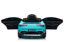 Macchina Elettrica per Bambini 12V con Licenza Mercedes CLA45 AMG Turchese 