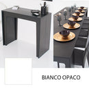 Consolle Tavolo Allungabile 42/302 Cm Bianco Opaco Groupdesign Arlecchino