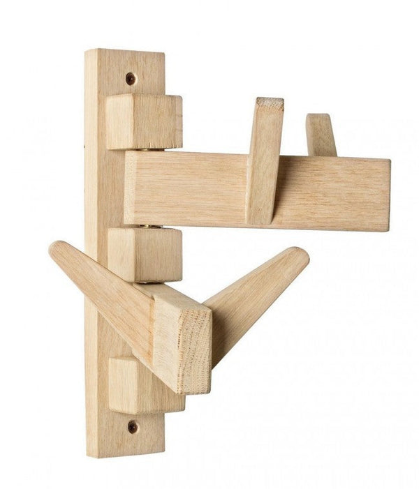 Daiki Wandgarderobe mit 4 Haken aus Holz online