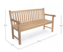 Panca 2 Posti 150x66x90h cm Linda Teak 150 