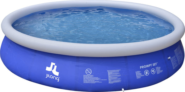prezzo Runder freistehender aufblasbarer oberirdischer Pool 420 x 84 cm Jilong Blue