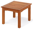 Tavolino 50x50x50 h cm in Legno di Acacia Marrone