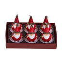 Tealight Babbo Natale 12 Pz H6 cm Rosso