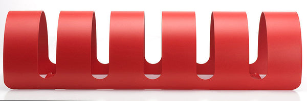 5-Sitzer Fahrradträger aus Eisen 90 x 30 x 23 cm Belfer Fahrradträger 42/PB Rot sconto