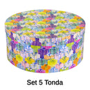 Set 5 Scatole cartone camicie tondo 