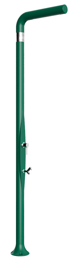 Doccia da Esterno Giardino Miscelatore e Lavapiedi Arkema Funny Yang Verde Scuro