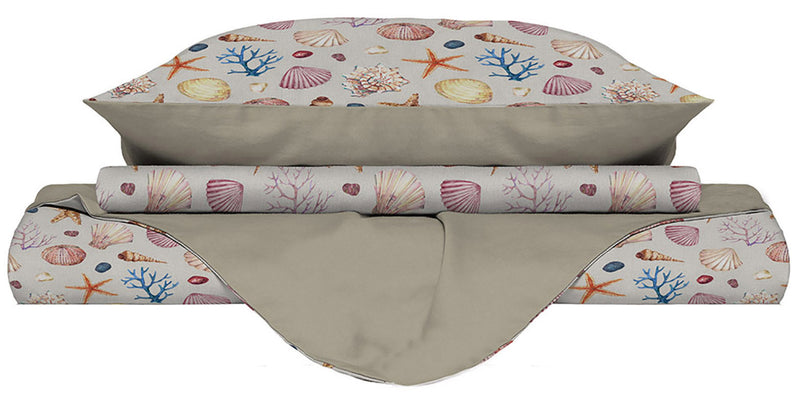 Copripiumino con Federe Stampato Marea Varie Misure