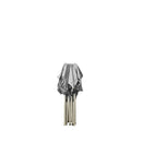 Gazebo Richiudibile Pieghevole 3x3m in Acciaio e PVC Impermeabile Bianco