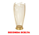 Porta Ombrelli Fashion Oro Ø28x69 cm in Ferro Oro Seconda Scelta