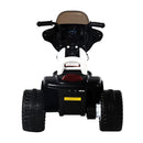 Moto Elettrica Polizia per Bambini 6V Police Nera 