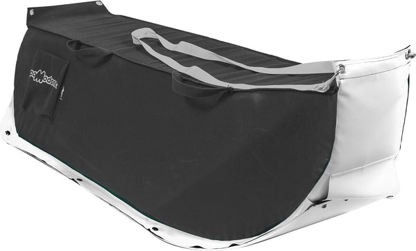 Schneeschlitten 135x38x34 cm in Acryl Pomodone Slittone Dunkelgrau prezzo