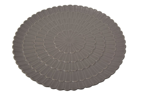 Gelbe Blume Porzellanteller Ø33x2,5 cm Porzellan sconto