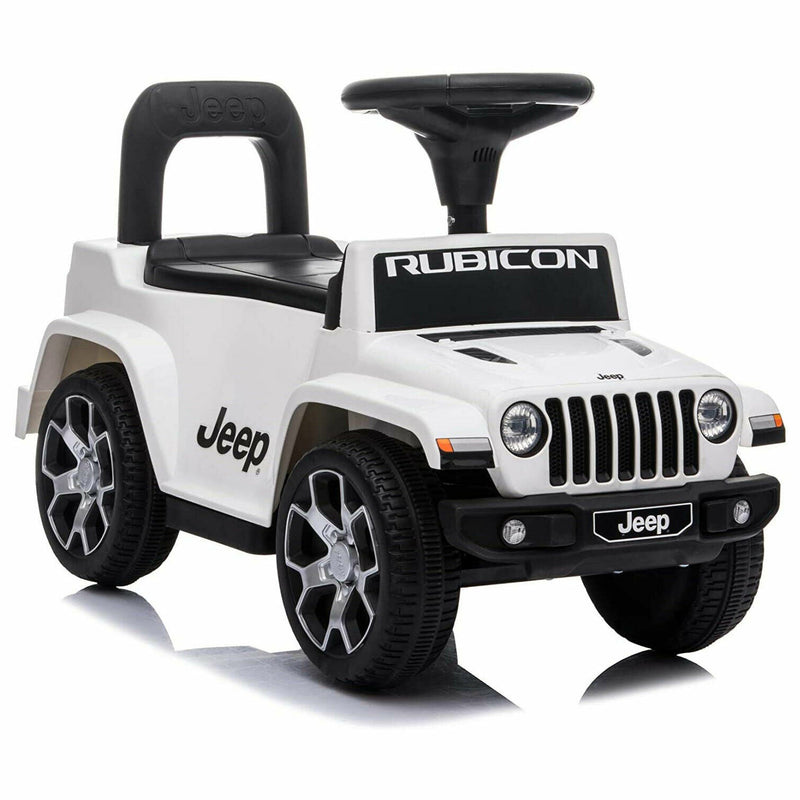 Macchina Cavalcabile per Bambini con Licenza Jeep Rubicon Bianca