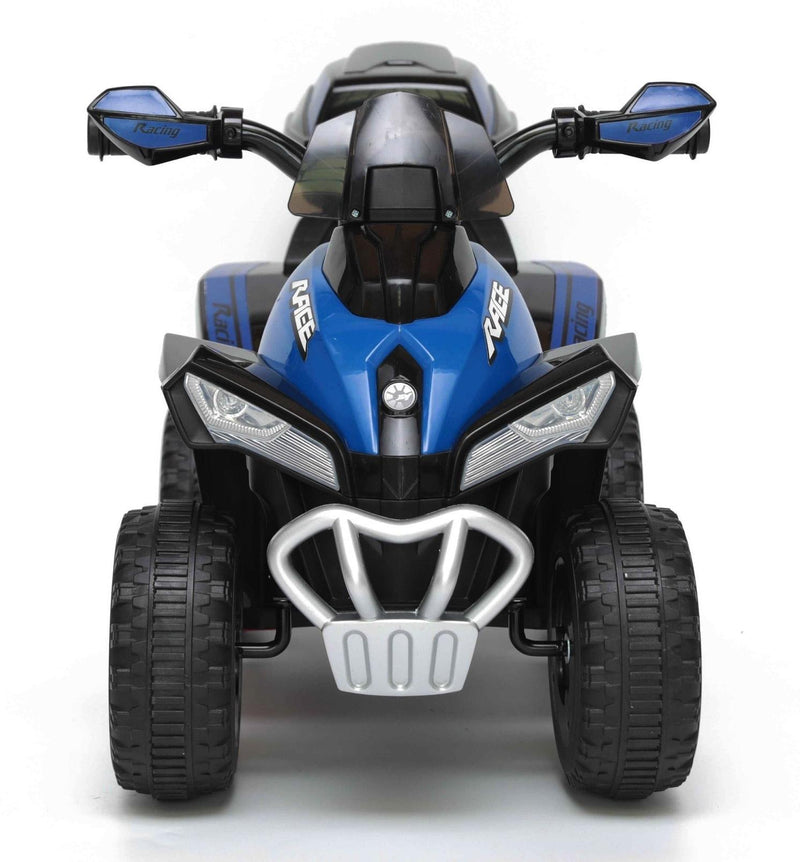 Mini Quad Elettrico per Bambini 6V Kid Go Deluxe Blu