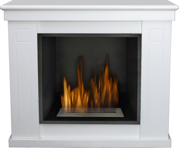 Bioethanol-Bodenkamin 83x98 cm Vannini Raffaello Weiß acquista