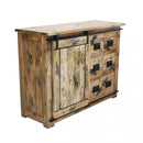 Mobile Vance 120x45x90 h cm in Legno Marrone