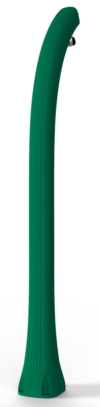 Doccia Solare da Giardino 28L Miscelatore Temporizzato e Lavapiedi Arkema Happy Beach Verde Scuro