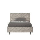 Letto 1 Piazza e Mezzo Adele Era 02 Grigio Varie Misure