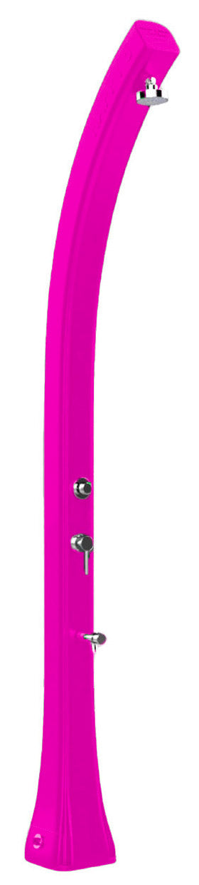 online Doccia Solare da Giardino 28L Miscelatore Temporizzato e Lavapiedi Arkema Happy Beach Fuxia