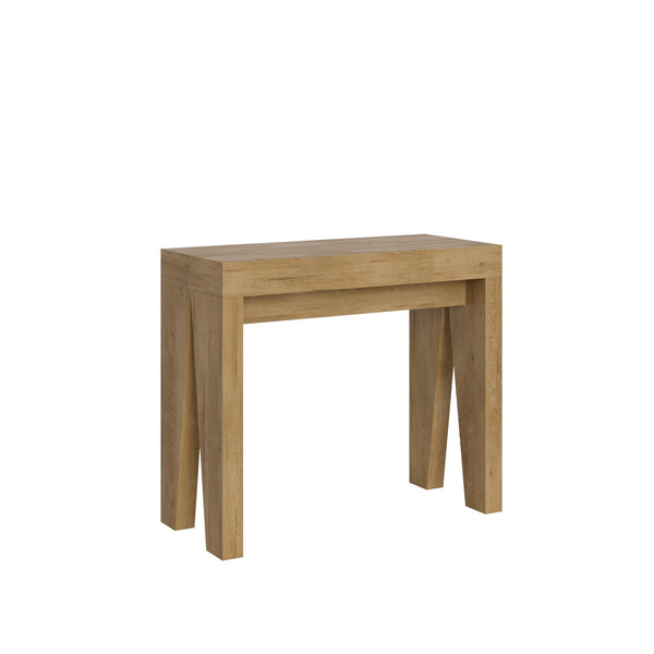 Consolle Allungabile 90-300x42x77 cm in Nobilitato Marrone online