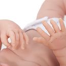 Bambola Bebè Neonato con Pigiama Rosa 38cm JC Toys