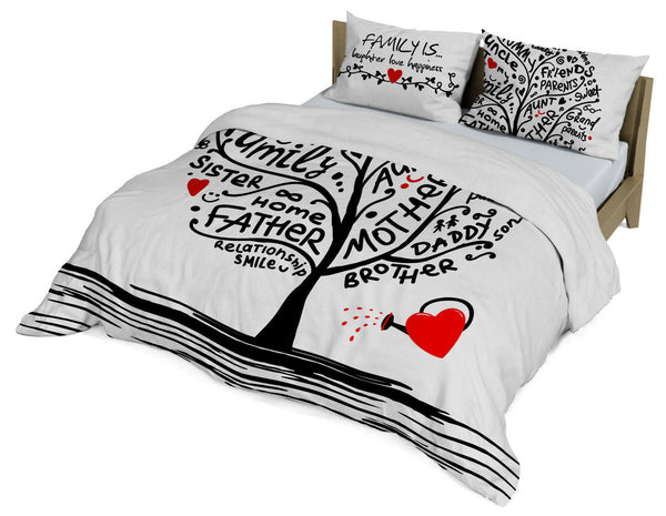 prezzo Bettbezug für Doppelbett mit bedrucktem Kissenbezug Shine 03