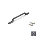 Maniglie per Mobile Interasse 96 mm Alluminio Grigio Scuro 25 Pezzi Emuca