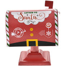 Cassetta Postale Americana di Babbo Natale Rosso Decorazione Natalizia 25.5 cm