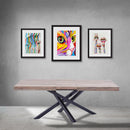 Tavolo da Pranzo Allungabile 200x76x90 cm in Legno Nobilitato Rovere