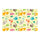 Tappeto Morbido per Bambini 200x150x1 cm Pieghevole Foresta Multicolore