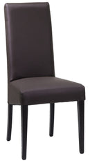 Sedia Imbottita in Similpelle Noce