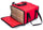 Thermotasche zum Mitnehmen für Pizzas 6 Kartons Safemi Express 6 Rot