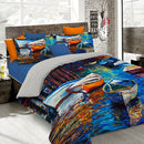 Copripiumino con stampa sul Sacco e Federe Matrimoniale