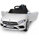 Macchina Elettrica per Bambini 12V con Licenza Mercedes CLS 350 AMG Bianca