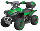 Mini Quad Elettrico per Bambini 6V Kidfun Invictus Verde